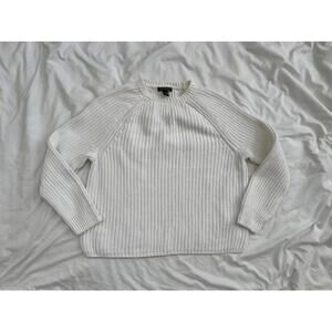 Lauren by Ralph Lauren women’s size L white sweater
